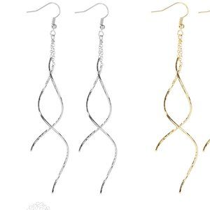 Whisper silver earrings by Park Lane